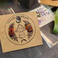 Image 4 of Kolczyki wkrętki z "tramwajarzem" 