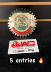 Aguas calientes badge