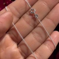 Image 3 of 20 inch Sterling Silver Chain 🔗
