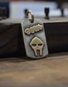 MF DOOM dog tag