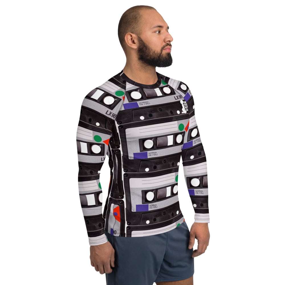 Image of Cassette Vintage Men's Rash Guard