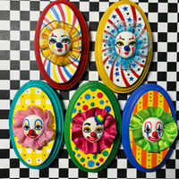 Image 1 of Rainbow Clowns (wall plaques)