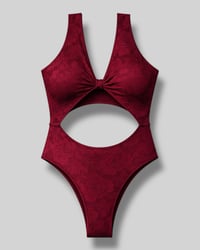 Image 1 of Love & Lust - Peri bodysuit - Wine