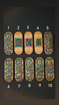 Image 2 of Stoned Boarder x Purple Mountains (34mm decks) 