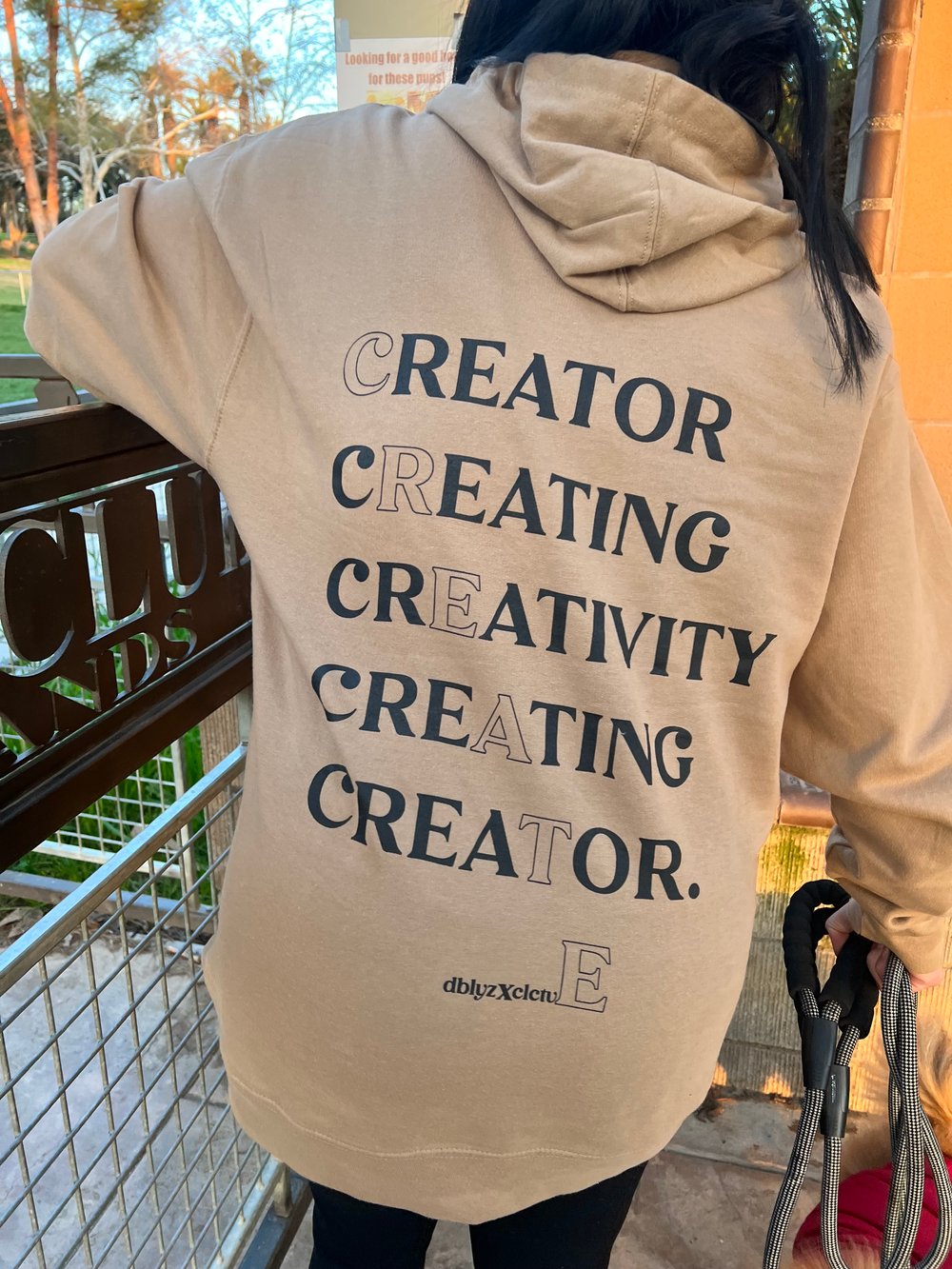 Image of *PRE-ORDER ONLY* CREATOR. Hooded Sweatshirt  - Will be available May 1st, 2023