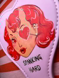 Image 5 of Devil lady spanking paddle
