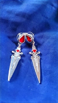 Dagger earrings 