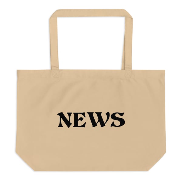 Image of Large organic tote bag-Canvas