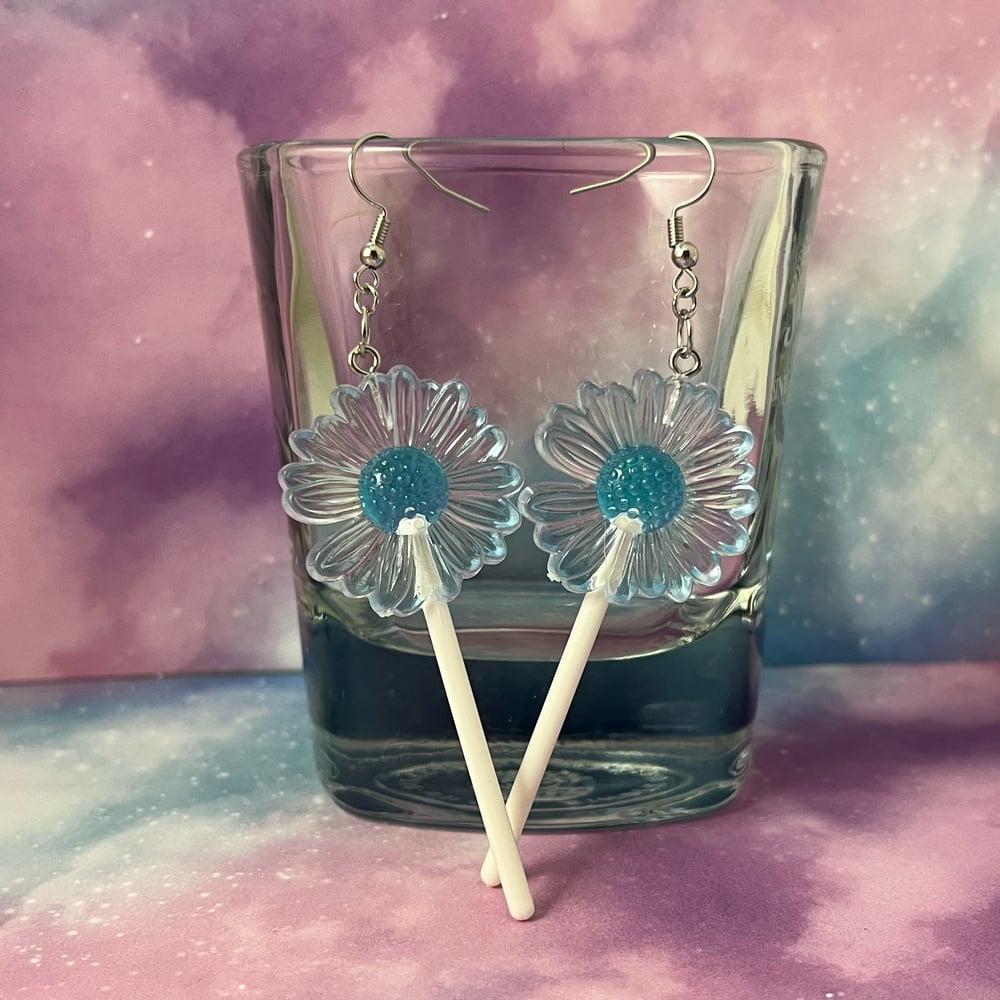 Image of Flower Lolipop Earrings