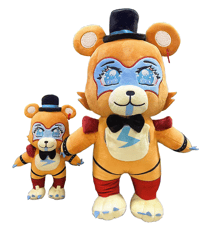 Image 3 of preorder! 40cm glamrock freddy and 12 cm Gregory! plush