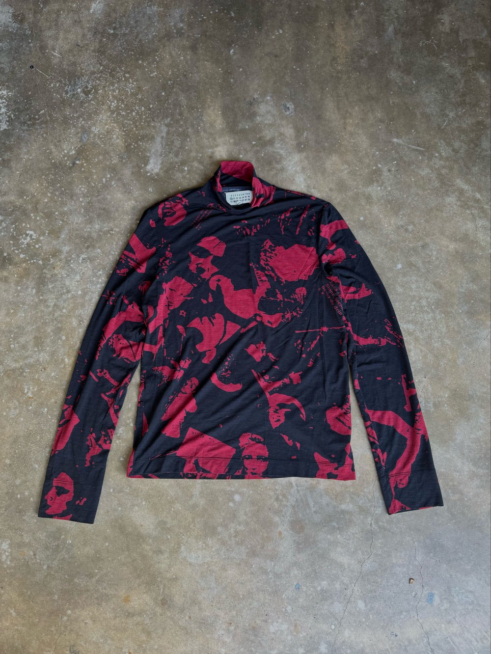 Image of Maison Margiela AW2016 Faces Turtleneck