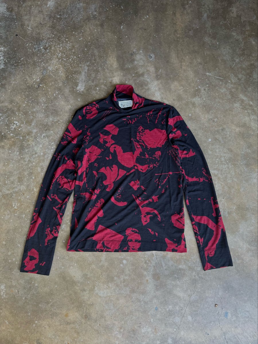 Image of Maison Margiela AW2016 Faces Turtleneck