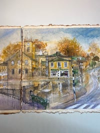 Image 1 of Triptych. After the Rain. Holmfirth 