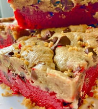 Image 1 of Red Velvet Stuffed Brookie 
