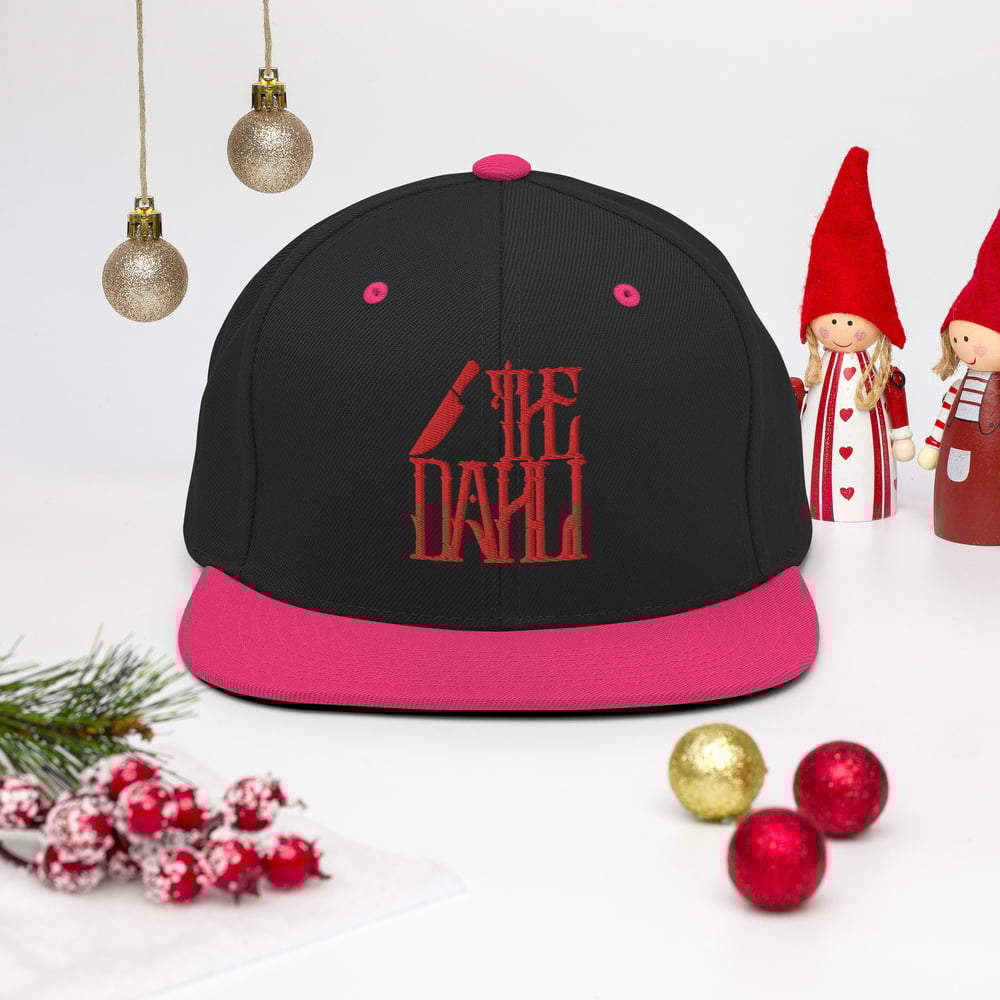 Red Logo Snapback Hat