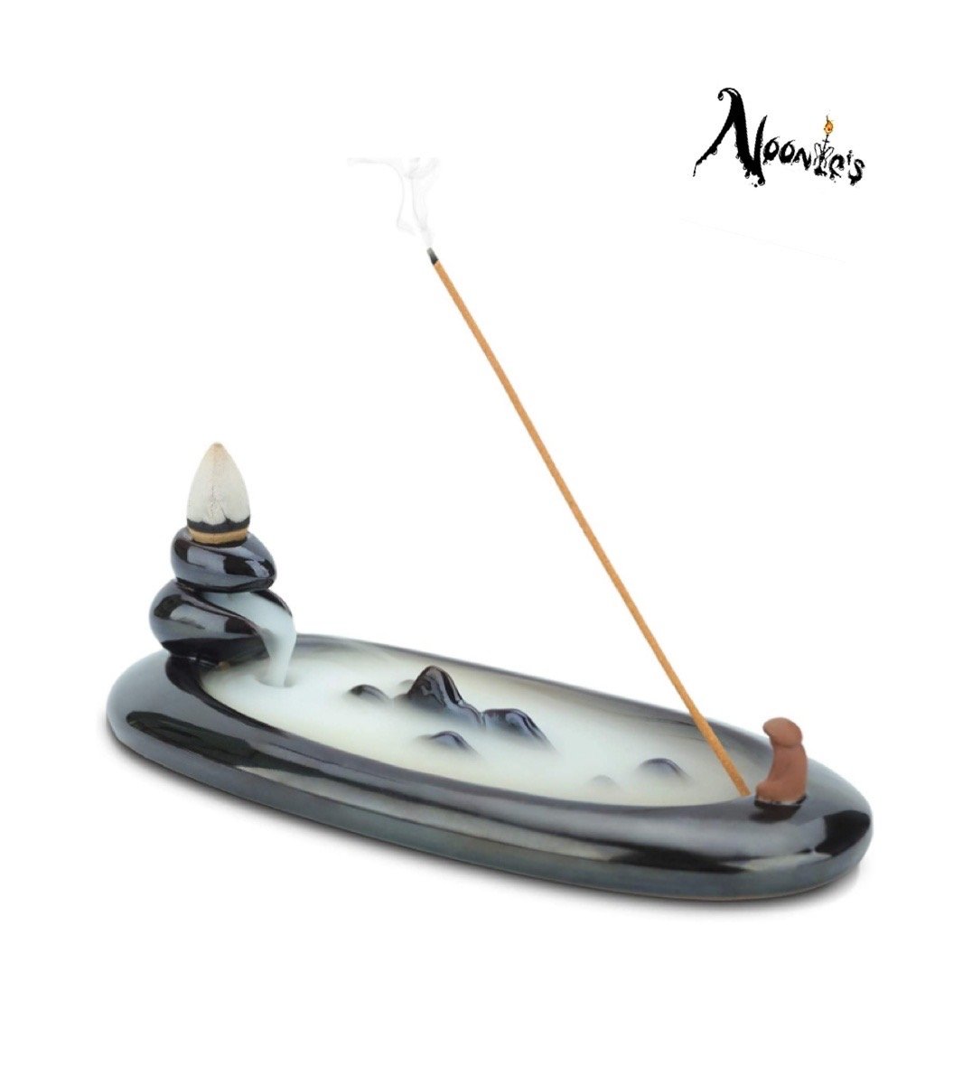 Image of 2in1 smoke valley incense cone burner and holder