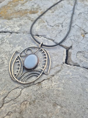 Blue pendant 