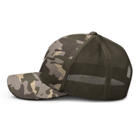 Image 8 of Vril Camo Trucker Cap