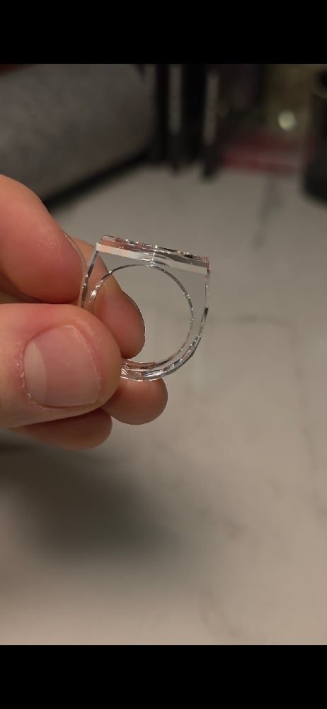 Image of Crown Sapphire Signet 