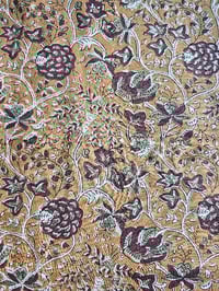 Image 3 of Namaste fabric rouille