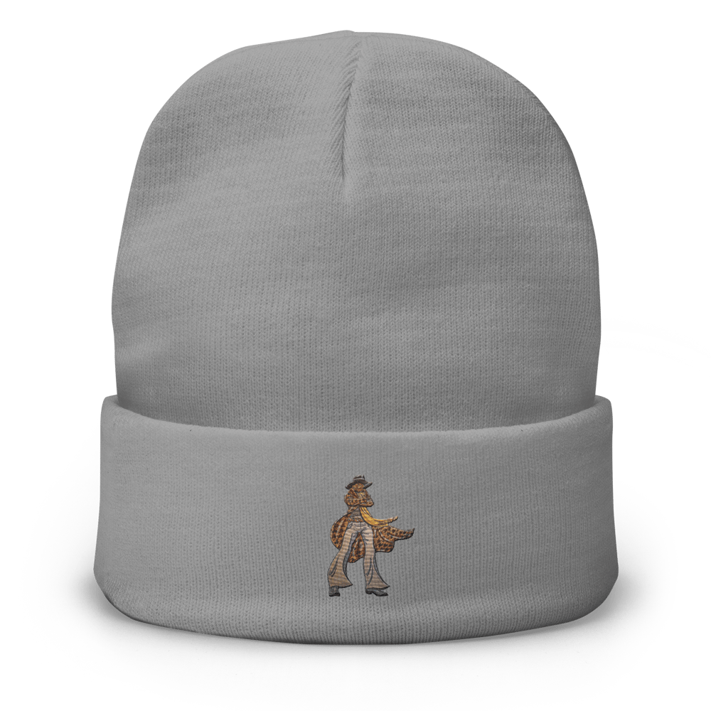 "SalvadorAudi" SLO Embroidered Beanie [ART ILLUSTRATED BY GREGORY HAWKINS]