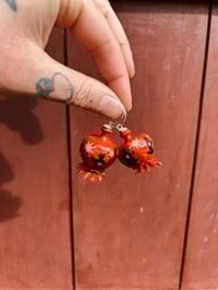 Image 4 of ‘Ressurection After Death’ Poppy Pod Earrings