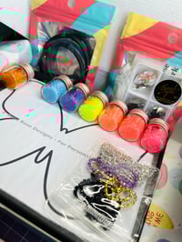 Image 3 of Neon Drip Butterfly Beading Kit 