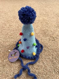 Image 6 of Crochet Party Hat Photo Prop
