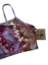 Image 5 of XL/XXL (42) Bralette in Warm Dark Agate Ice Dye