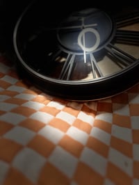 Image 11 of Brown Hide Clock 