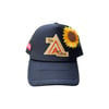 Art Of Fame/ A-Team Premium Logo Sunflower/ Black Trucker Hat