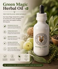 Image 1 of Green Magic Herbal Oil