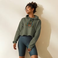 Image 1 of Womens Rights 2022 Crop Hoodie Sweatshirt