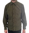 Tinsley Cord overshirt in Olive 