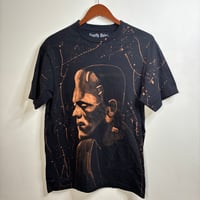 Image 3 of “FRANKENSTEIN #2” Custom Bleach Painted T-shirt MEDIUM