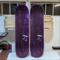 Image 2 of 8.6in Deck (Fresh Pressed Graphic) Stain