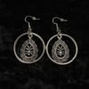 Spiderweb O-Ring Earrings