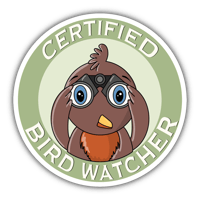 Image 1 of Certified Bird Watcher - Sticker