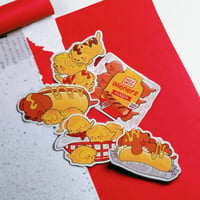 Image 1 of Hotdog Stickers