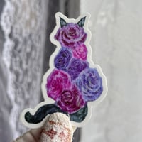 ‘Floral Felinae’ Sticker