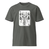 Image 2 of N8NOFACE "N8 of Hearts" by MISCREAT3D Unisex premium t-shirt (+ more colors)