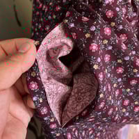 Image 3 of Maroon floral Ribbonskirt