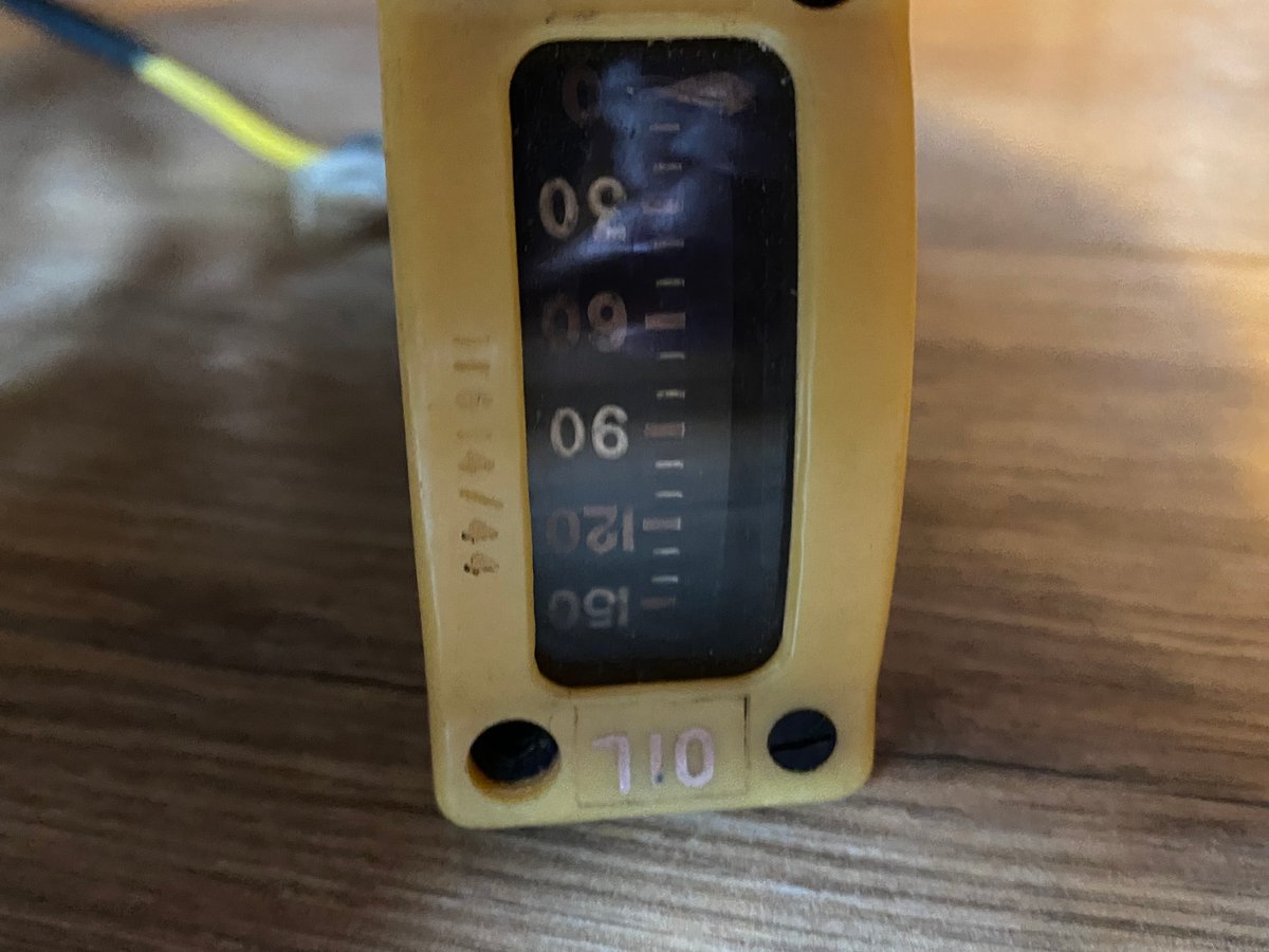 Spitfire Oil Pressure gauge 
