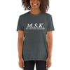 M.S.K. White TXT Short-Sleeve Unisex T-Shirt