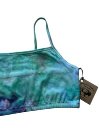 Image 5 of L/XL (40) Bralette in Mermaid Watercolors Ice Dye