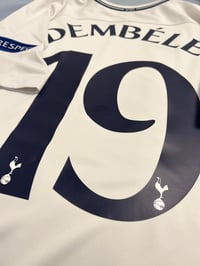 Image 8 of Tottenham Hotspur “DEMBÉLÉ 19” 2017/18 Home Shirt + UCL patches, L