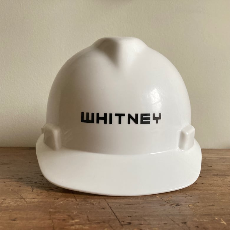 Image of Whitney Museum Construction Hard Hat