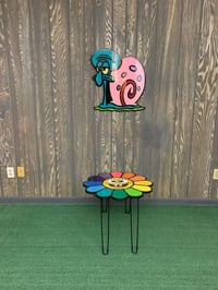 Image 4 of Gary x Squidward Wall Art