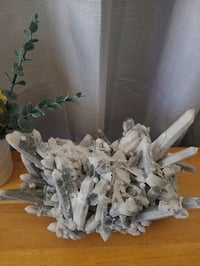 Image 7 of 10lb Rare Candle Quartz & Calcite Crystal Specimen 