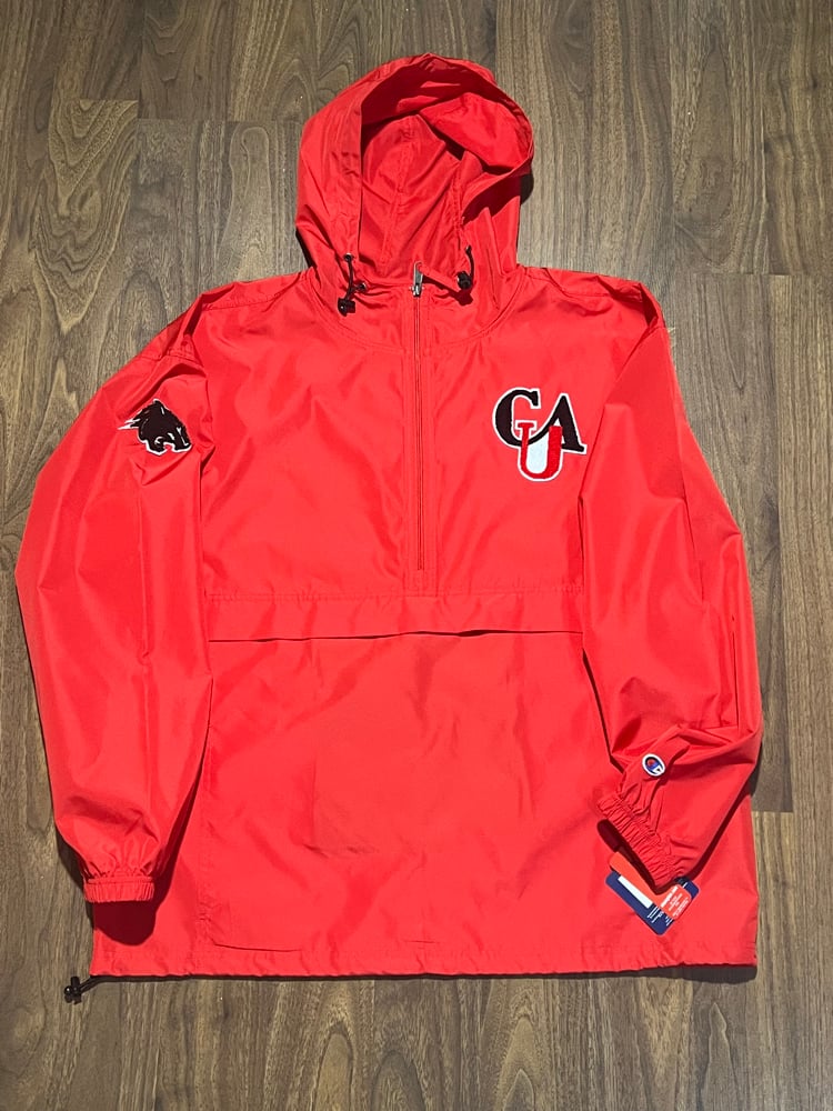 OOPS!! CLARK ATLANTA UNIVERSITY PULLOVER WINDBREAKER